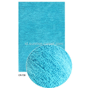 Karpet Microfiber dengan tumpukan pendek